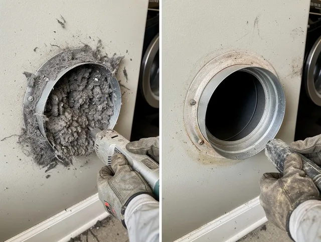 Professional clogged vent cleaning by Wilmington Island Dryer Vent Cleaning in Wilmington Island