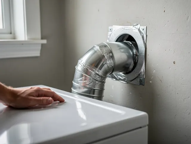 Wilmington Island Dryer Vent Cleaning expert performing professional dryer vent repair and installation in Wilmington Island