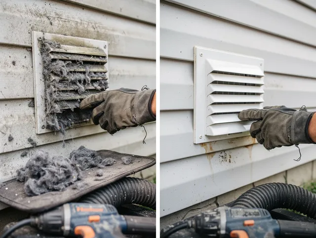 Residential dryer vent cleaning by Wilmington Island Dryer Vent Cleaning in Wilmington Island